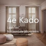 4e Luxaflex® horizontale jaloezie kado